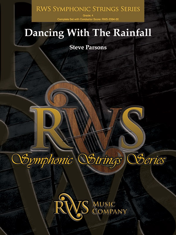 Dancing With The Rainfall Conductor Score & Parts