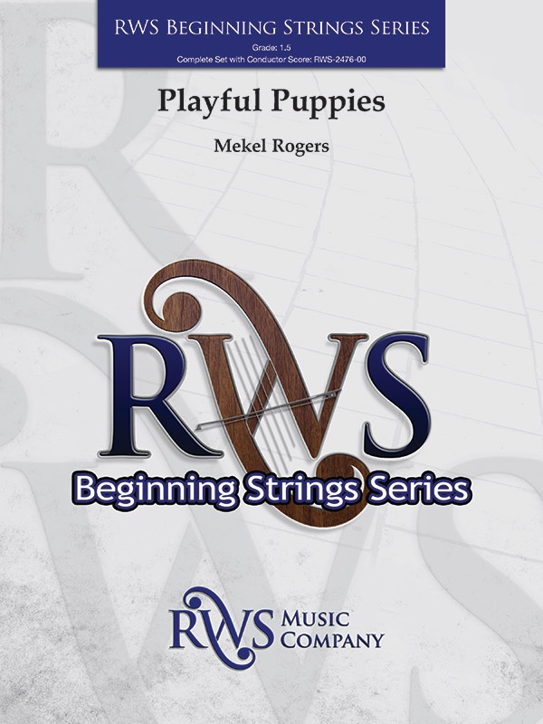 Playful Puppies Conductor Score & Parts