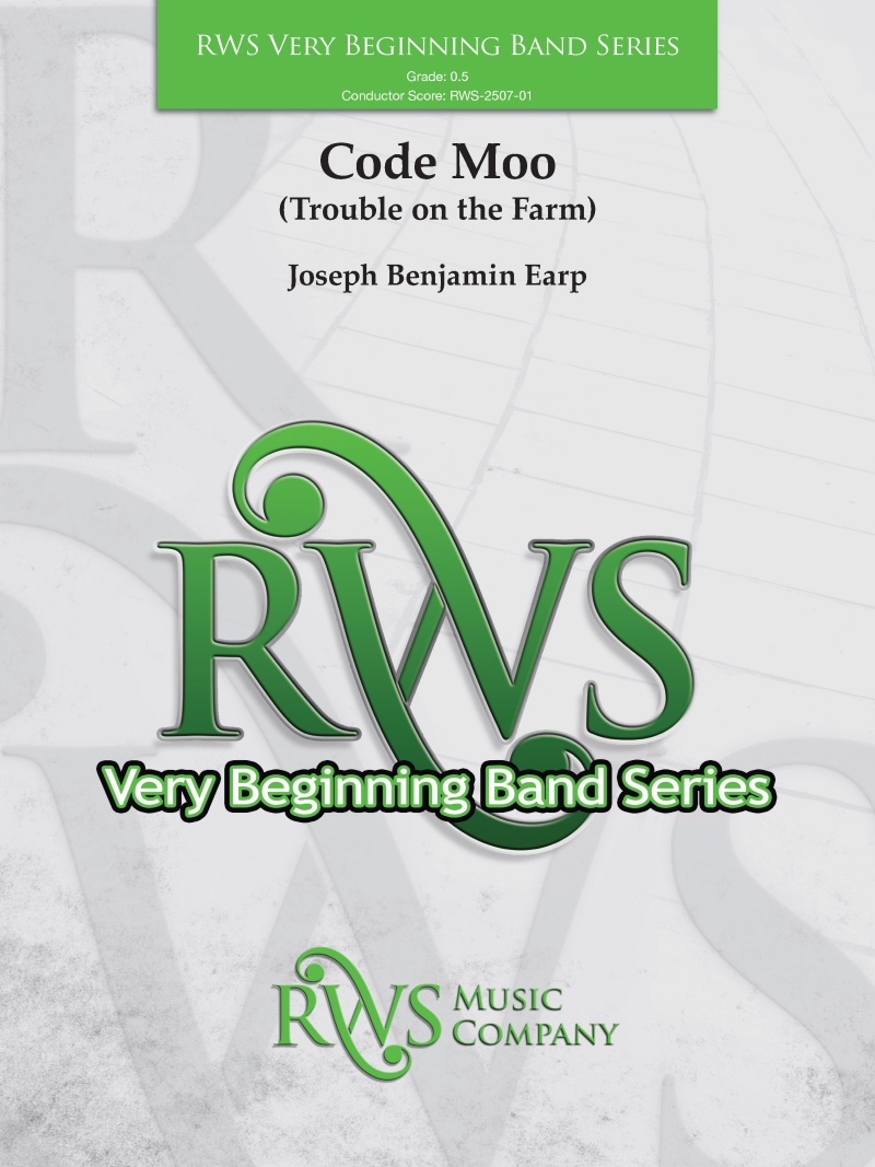 Code Moo (Trouble On The Farm) Conductor Score