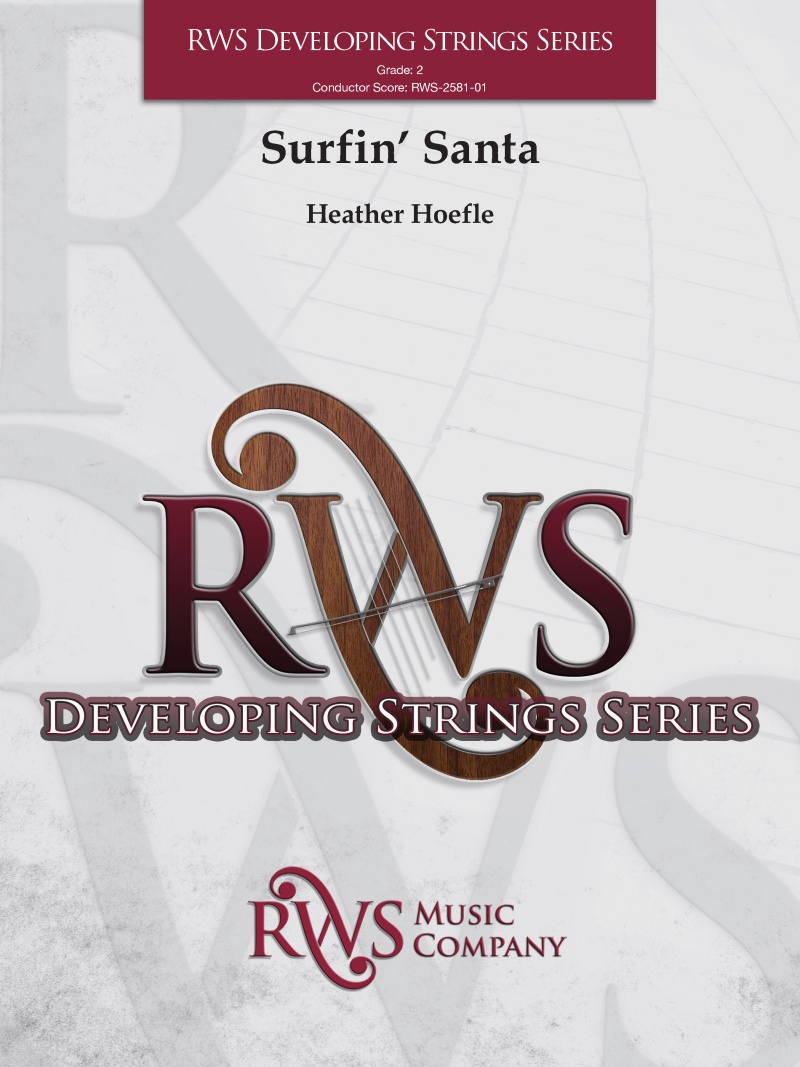 Surfin' Santa Conductor Score