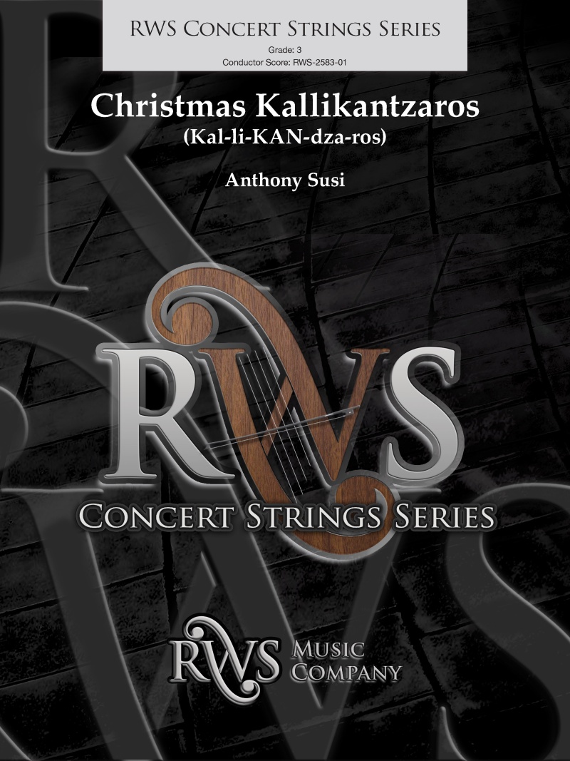 Christmas Kallikantzaros (Kal-Li-Kan-Dza-Ros) Conductor Score