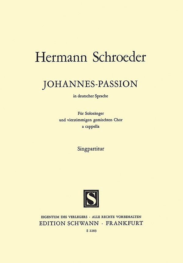 Johannes-Passion Book