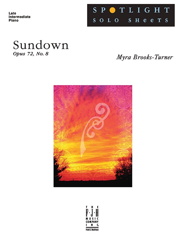 Sundown, Op. 72, No. 8