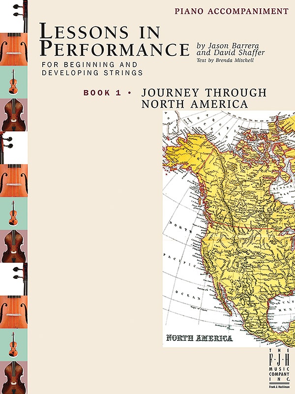 Lessons in Performance, Book 1: Journey Through North America – Piano Accompaniment