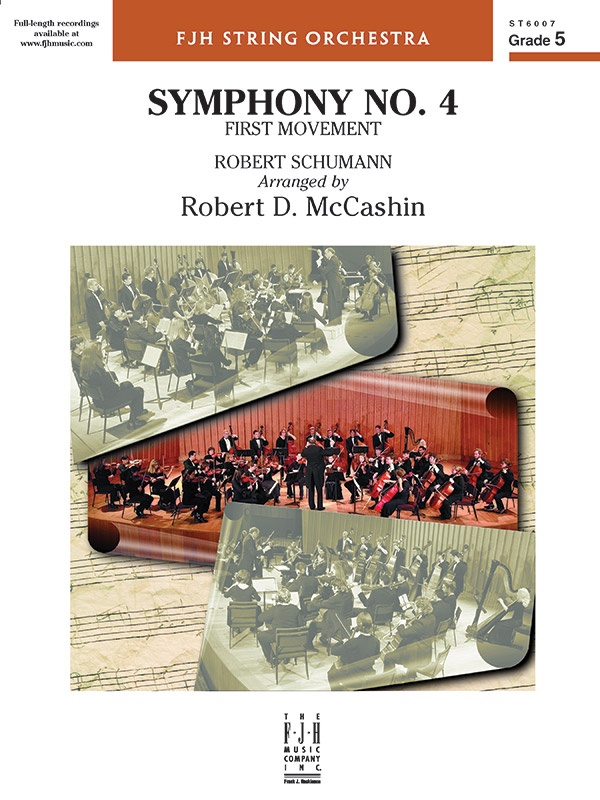 Symphony No. 4 First Movement Conductor Score & Parts