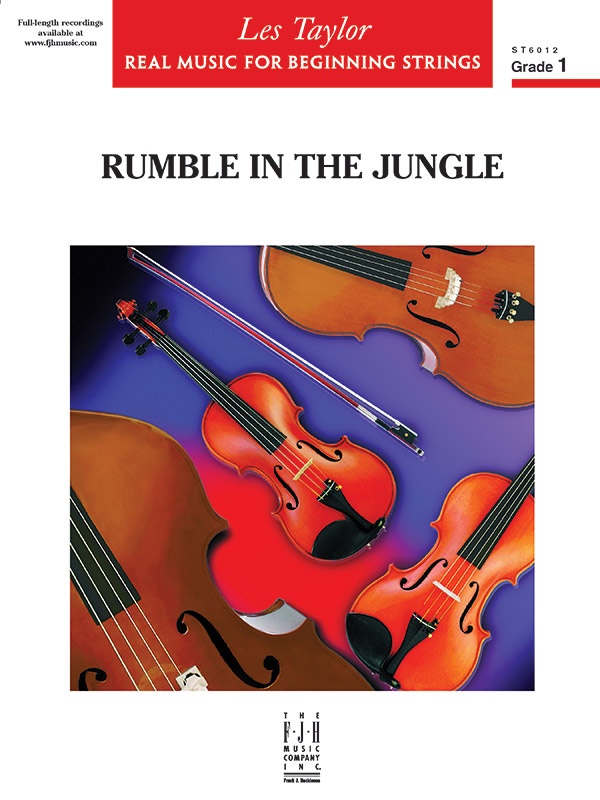 Rumble In The Jungle Conductor Score