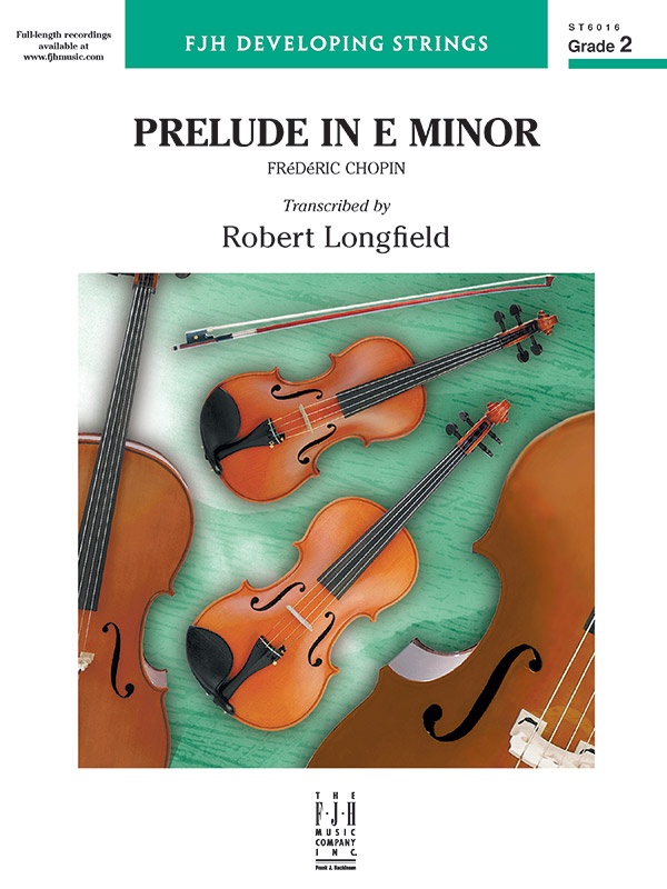 Prelude In E Minor Conductor Score & Parts