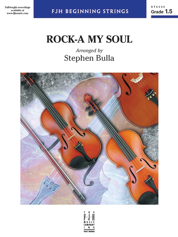 Rock-A My Soul Conductor Score