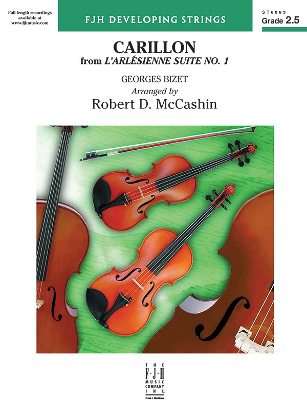 Carillon From L'arlesienne Suite No. 1 Conductor Score & Parts