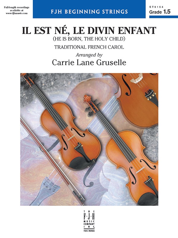 Il Est Ne, Le Divin Enfant He Is Born, The Holy Child Conductor Score & Parts