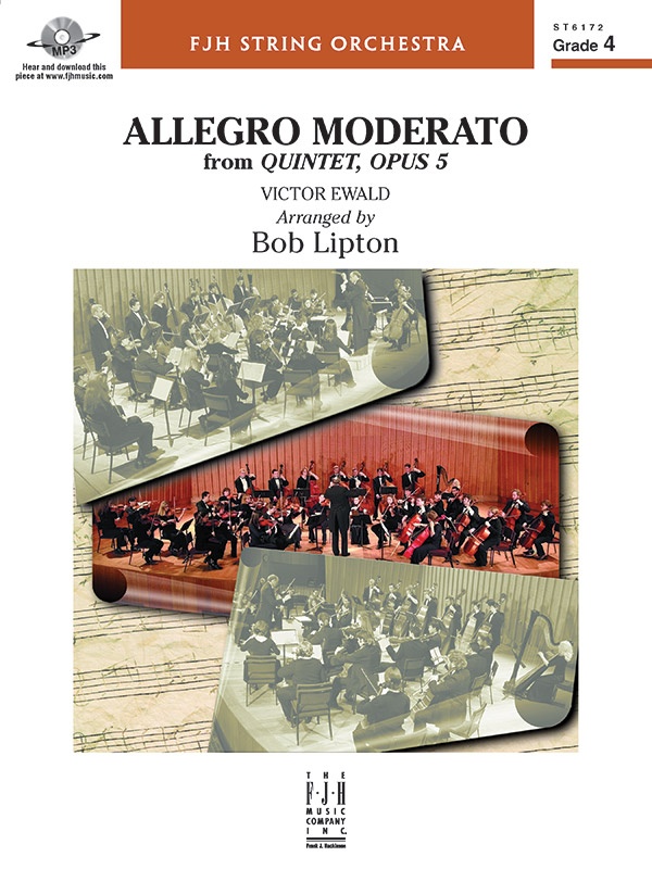 Allegro Moderato From Quintet, Opus 5 Conductor Score