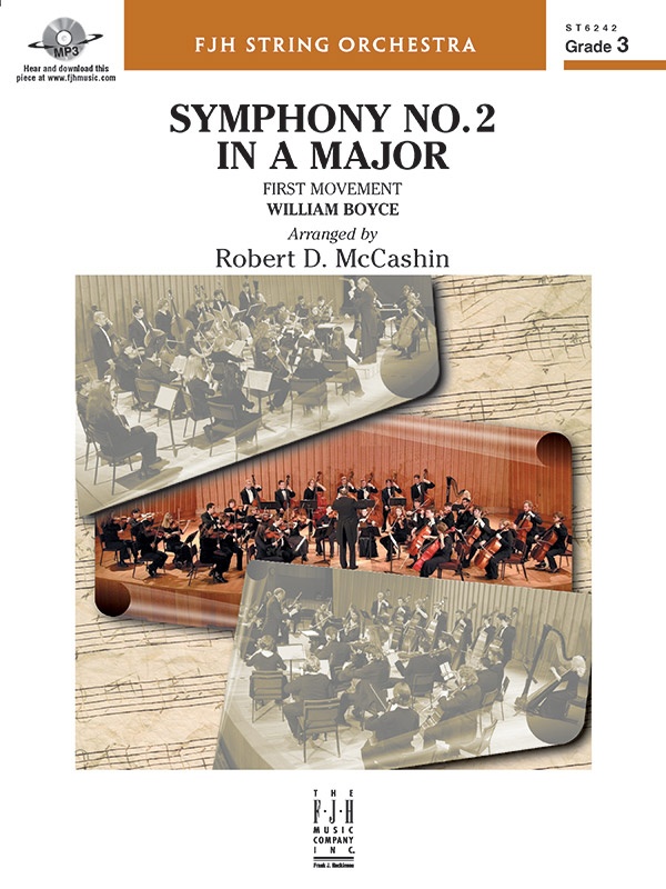 Symphony No 2 In A Major Conductor Score & Parts