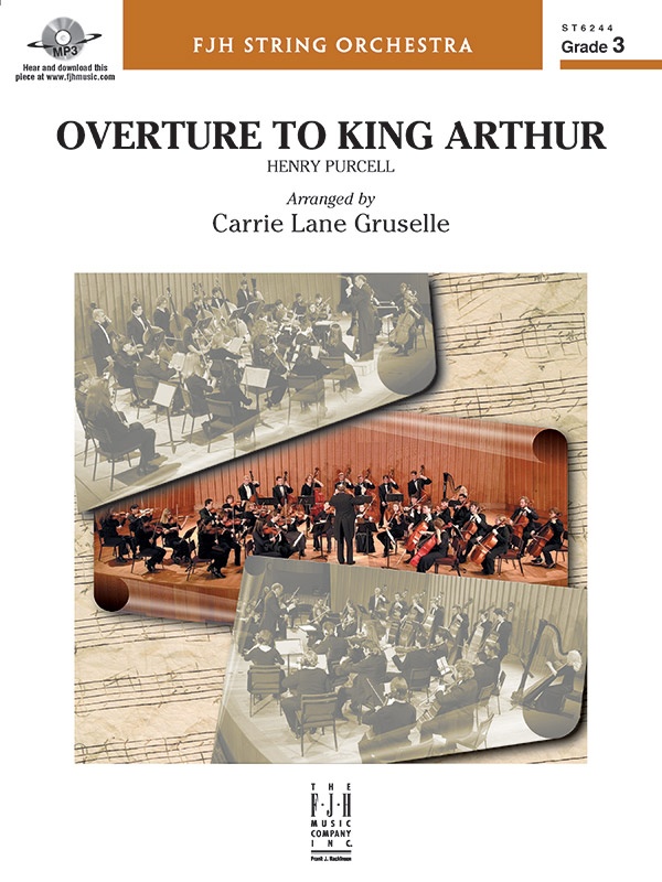 Overture To King Arthur Conductor Score & Parts