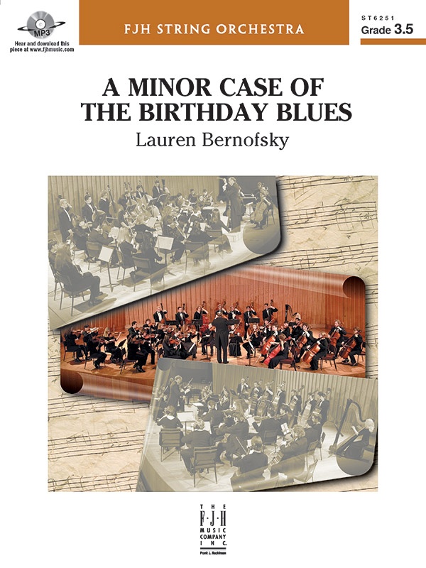 A Minor Case Of The Birthday Blues Conductor Score