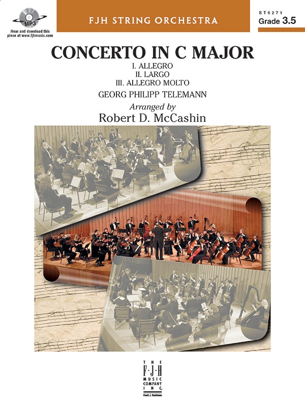 Concerto In C Major Conductor Score & Parts