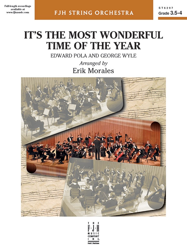 It's The Most Wonderful Time Of The Year Conductor Score