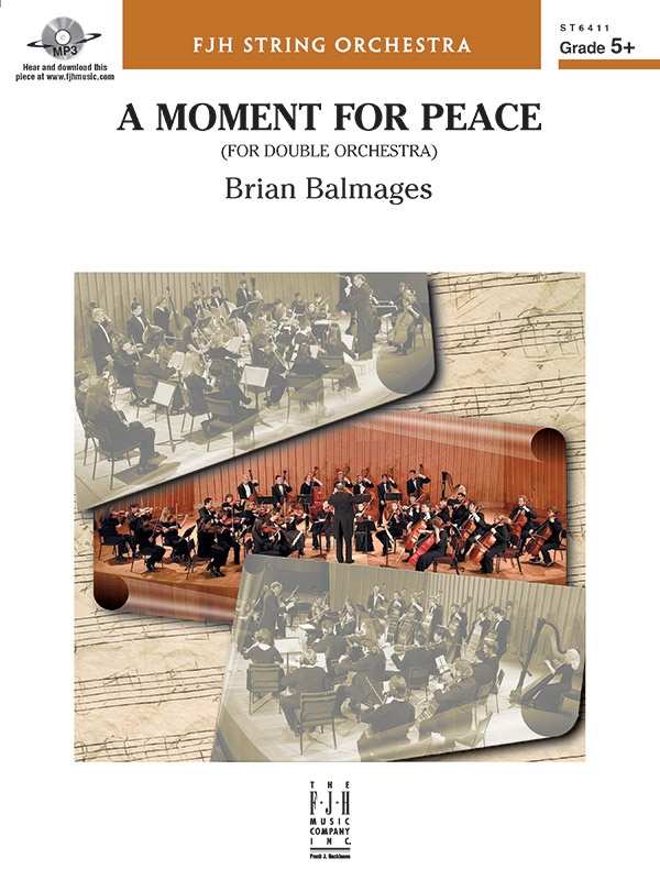 A Moment For Peace Conductor Score & Parts