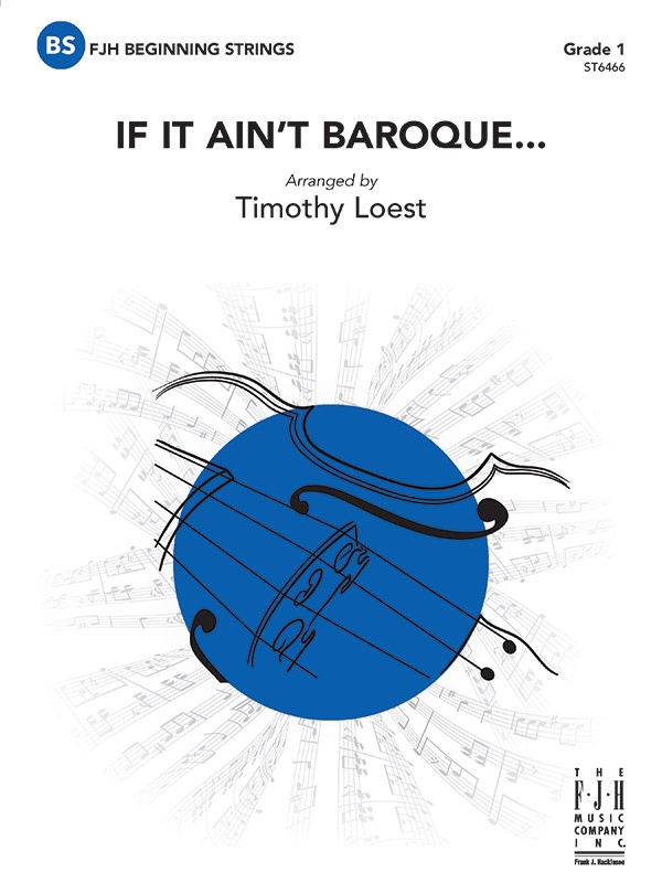 If It Ain't Baroque Conductor Score & Parts