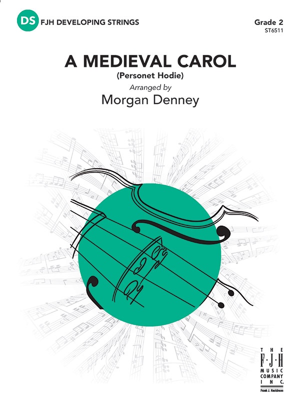 A Medieval Carol Personet Hodie Conductor Score