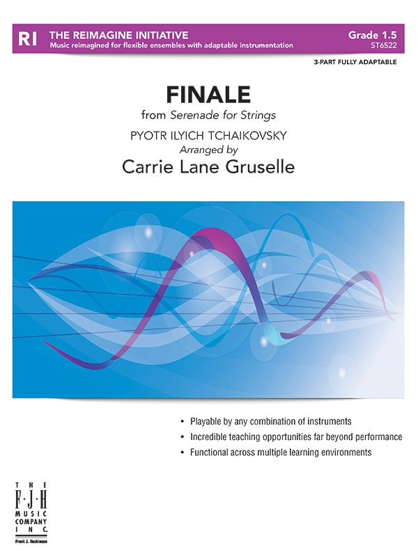 Finale From Serenade For Strings Conductor Score & Parts