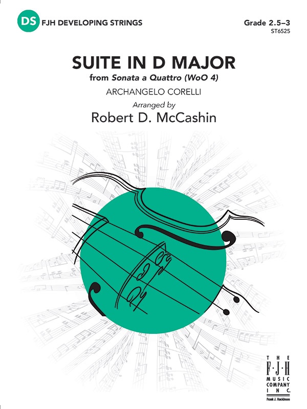 Suite In D Major From Sonata A Quattro (Woo 4) Conductor Score & Parts