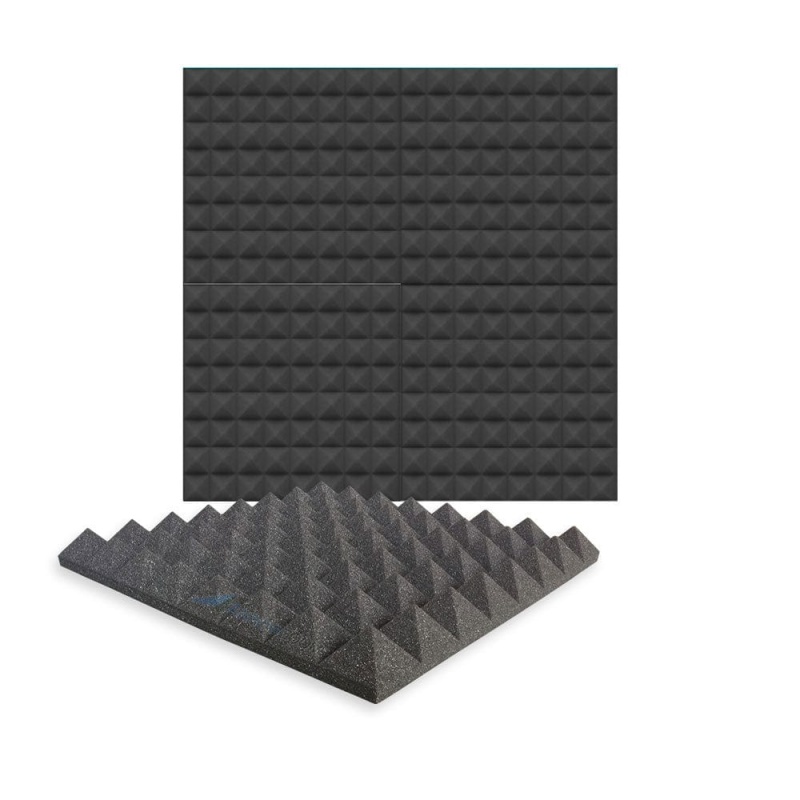 New 1 Pc Pyramid Tile Acoustic Panel Sound Absorption Studio Soundproof Foam Kk1034