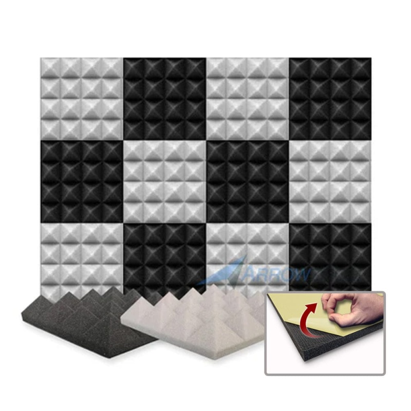 Arrowzoom 100 Pcs Bundle Acoustic Foam