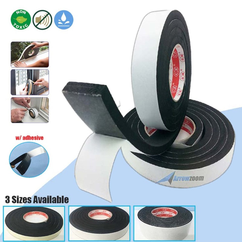 Arrowzoom Soundproof Door & Window Seal Strip — Block Drafts, Dust & Noise (Kk1165)