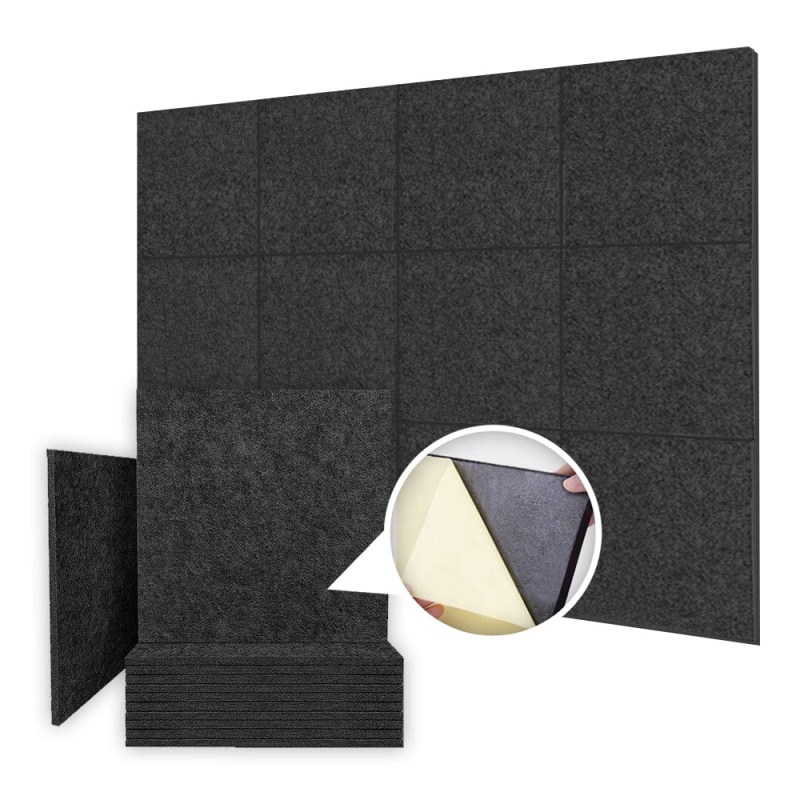 Arrowzoom Self Adhesive Sound Deadening Polyester Fabric Panel - Solid Colors - Kk1261