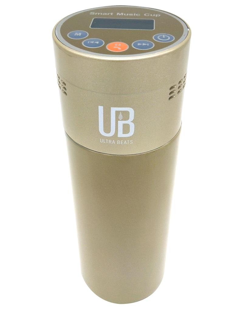 Ultra Beats Bc-4600 Coffee Tumbler Wireless Speaker Gold