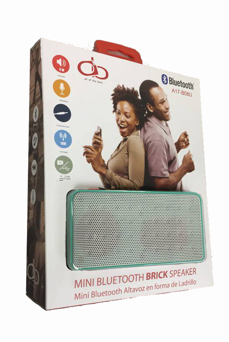 Mini Bluetooth Brick Wireless Portable Speaker