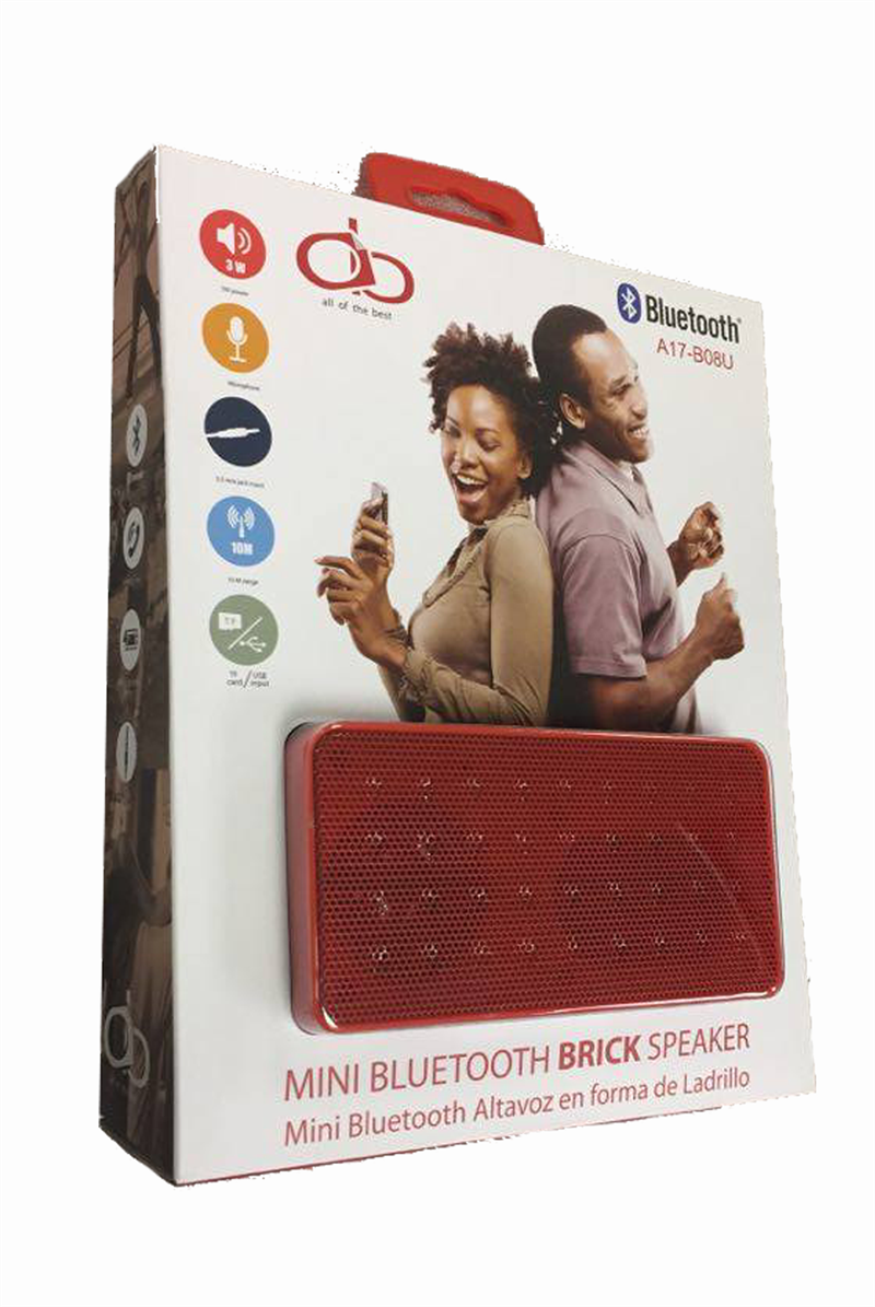 Mini Bluetooth Brick Wireless Portable Speaker