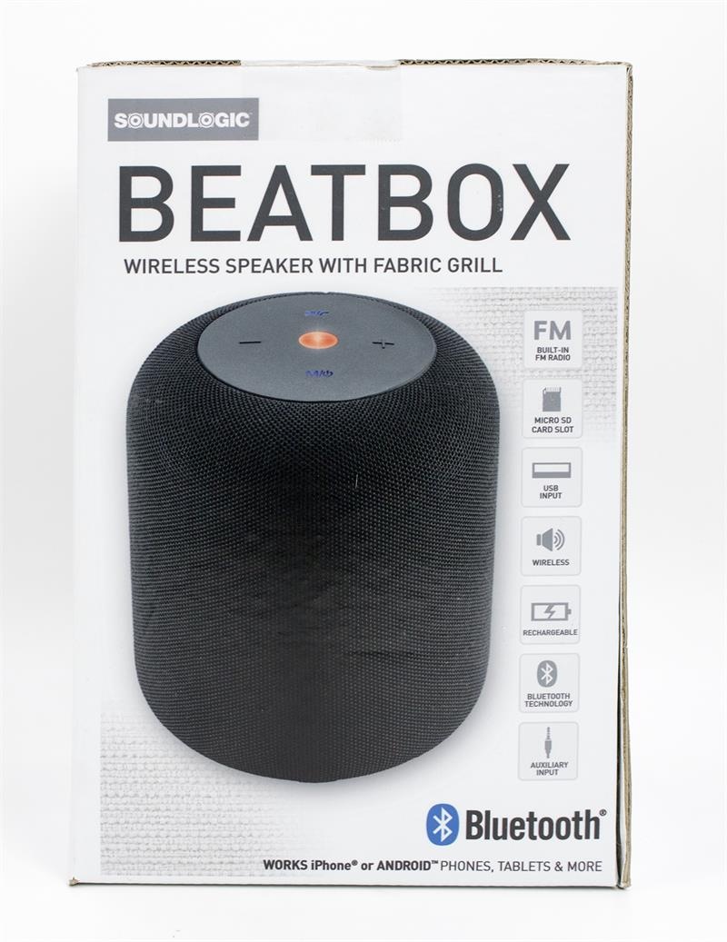 Beat Box - Bluetooth Wireless Speaker With Fabric Grill