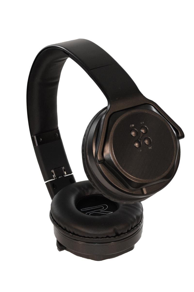 Twist-Out Wireless Bluetooth Stereo Speaker & Headphones Black