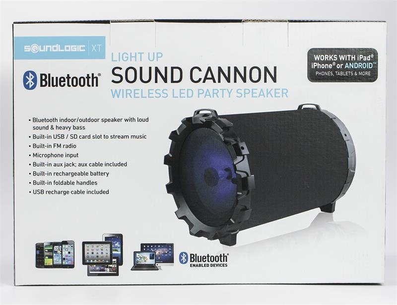 Light Up Sound Cannon Wireless Led Party Speaker
