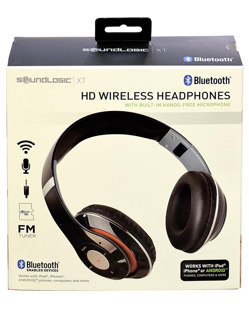 Hd Wireless Headphones With Built-In Hands-Free