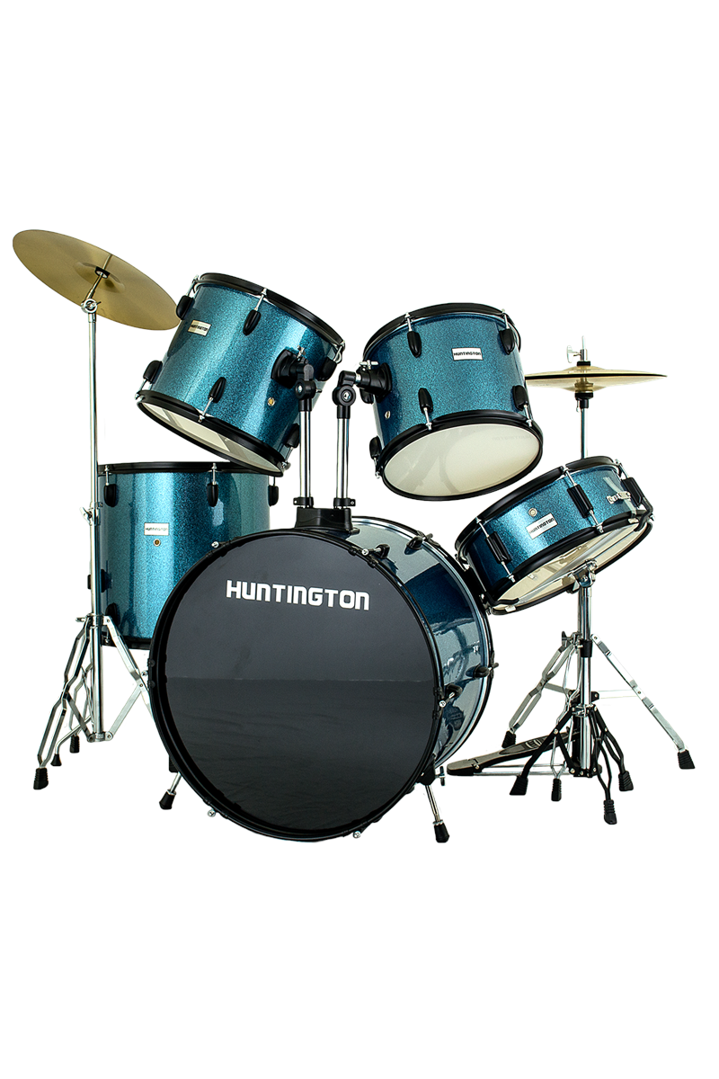 Huntington 5 Piece Drum Kit *Spark Collection* Turquoise