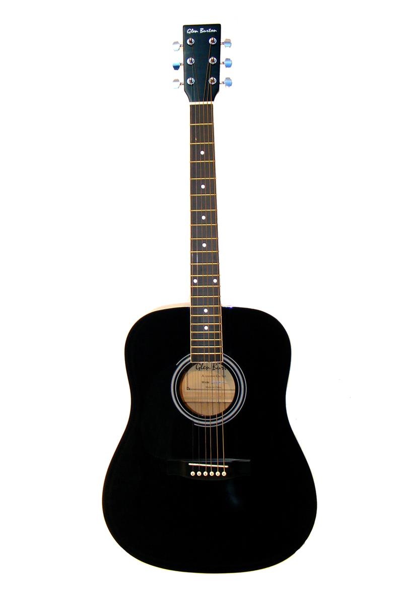 Glen Burton Dreadnought Acoustic Guitar Left Handed