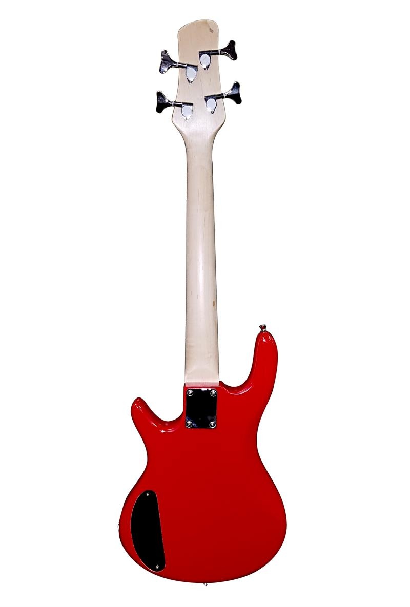 De Rosa / Glen Burton Junior Electric Bass Guitar Red