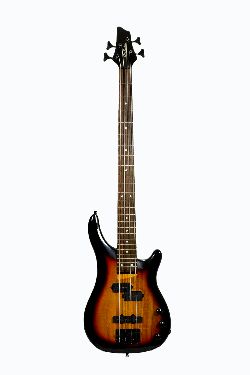 Glen Burton 4 String Solid Body Electric Bass Guitar
