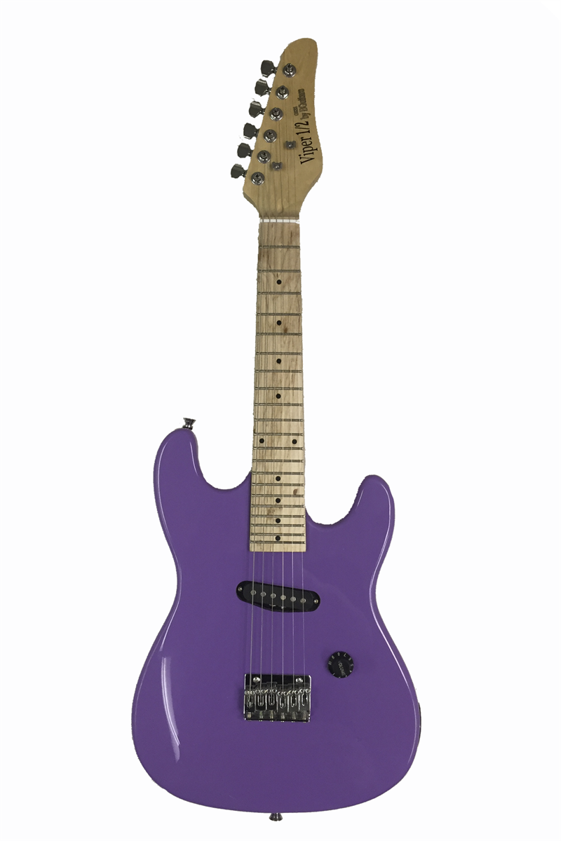 The Viper 1/2 Kids 32" Half Size Electric Guitar Purple