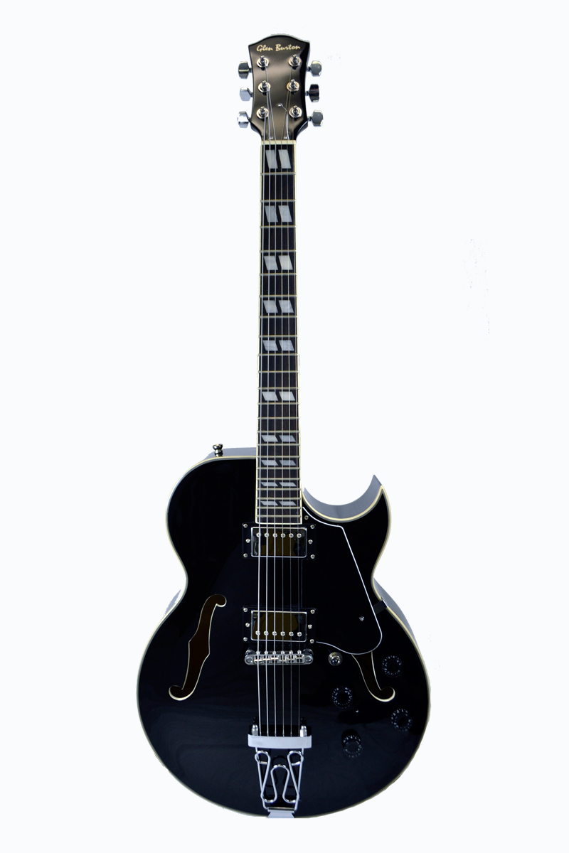 Glen Burton Hollow Body Electric Guitar