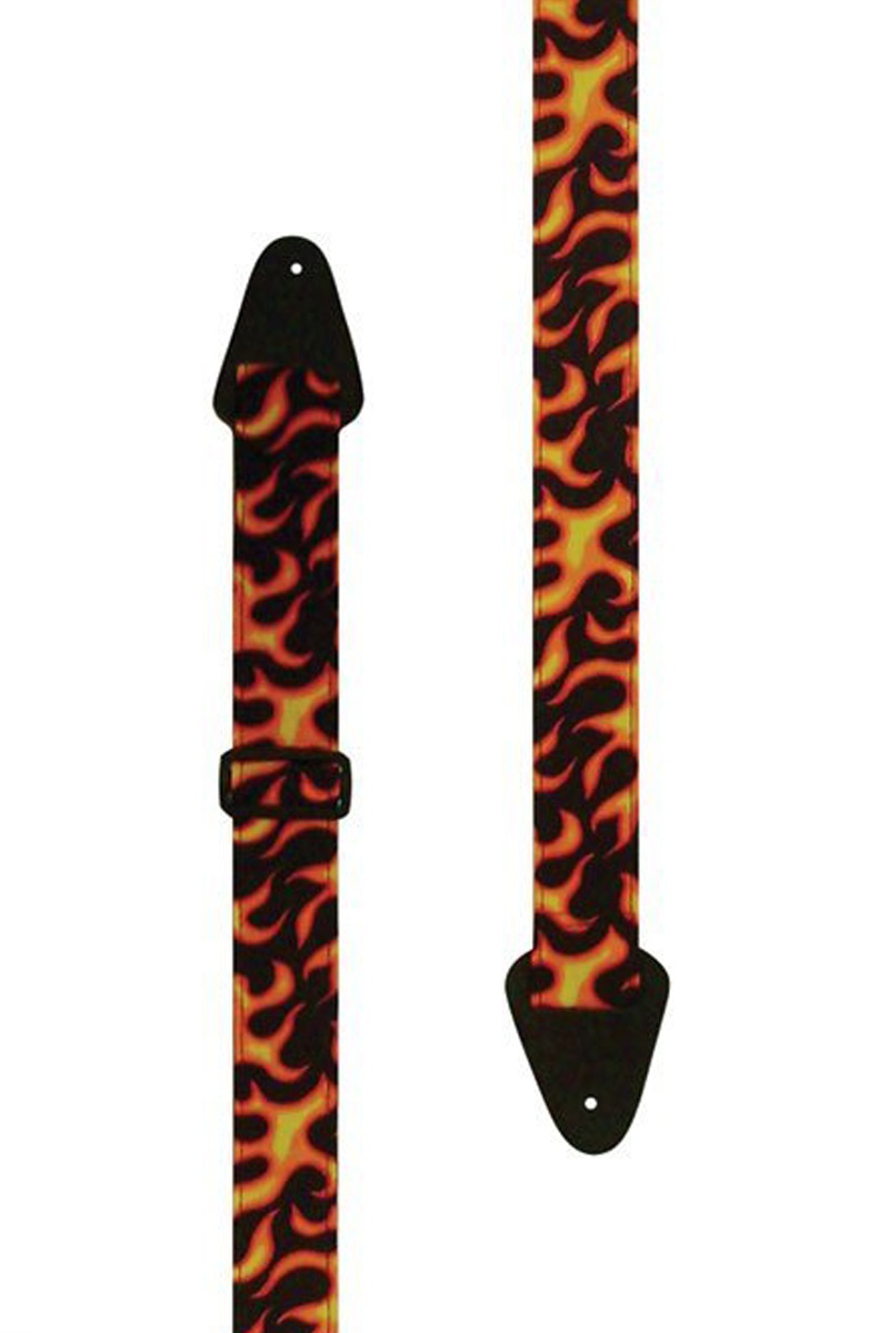 On Fire Perri's Guitar Polyester Strap