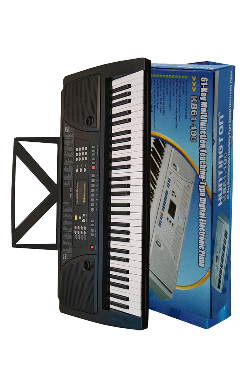 Huntington 61 Key Electric Keyboard Black