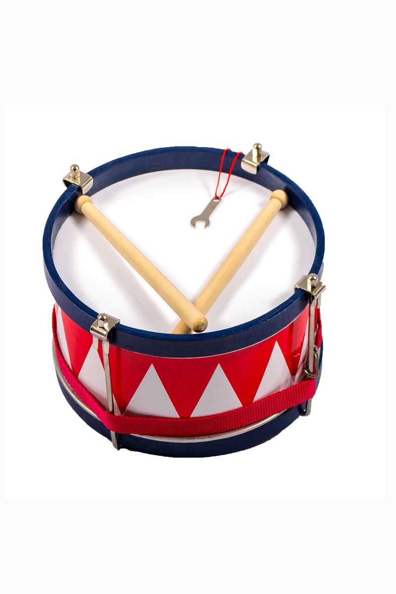 De Rosa Kids Wooden Tom Tom Marching Drum 8"