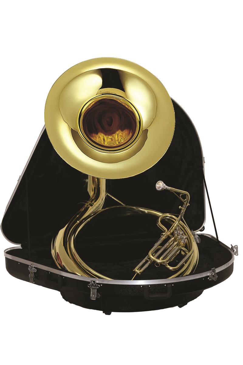 B - U.S.A. Sousaphone Tuba Lacquer - Gold Color Large Tube