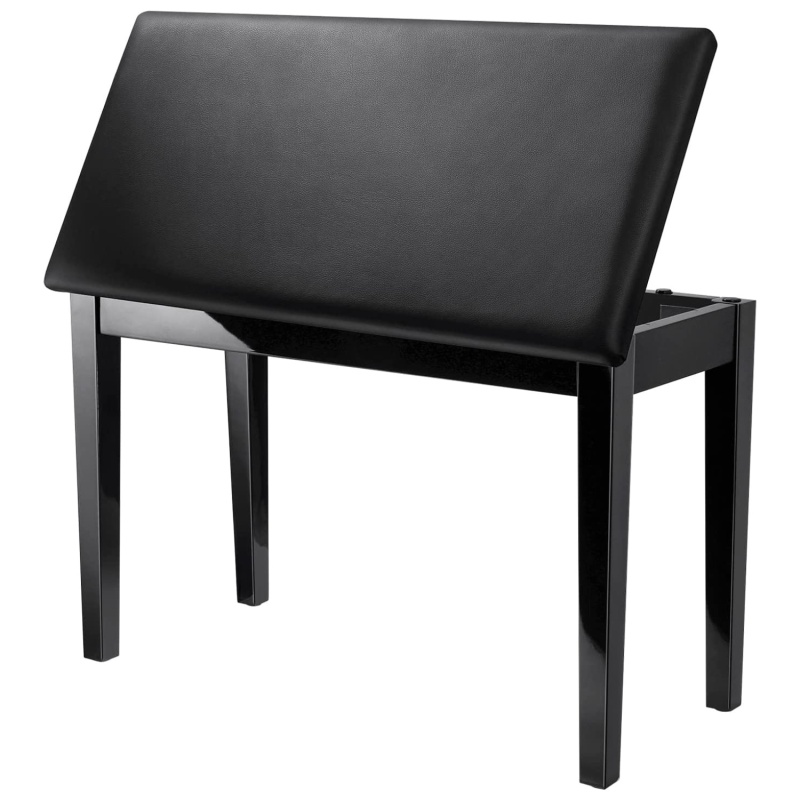Donner Solid Wood Two-Seater Piano Bench