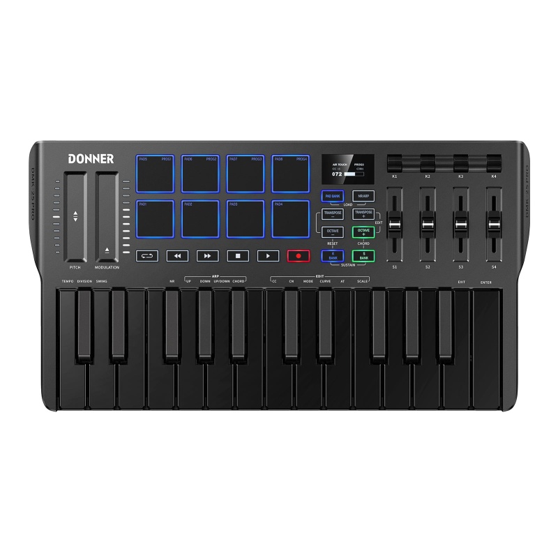 Donner Dmk-25 Pro Midi Keyboard