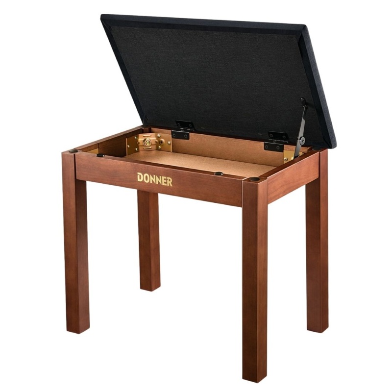 Donner Dkb-10 Solid Wood Flip Piano Bench