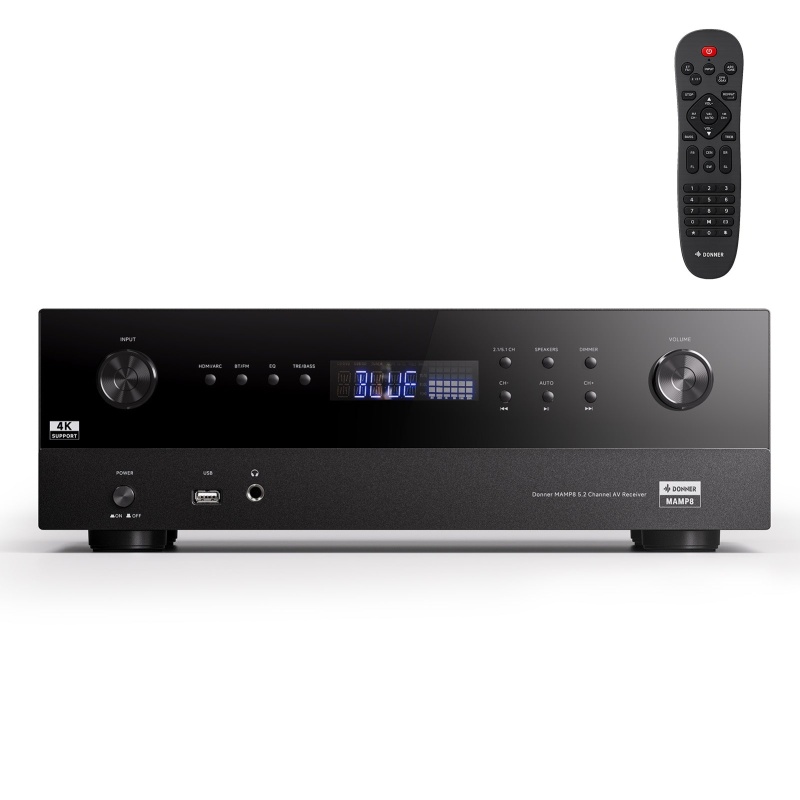 Donner Mamp8 5.2 Channel Av Receiver